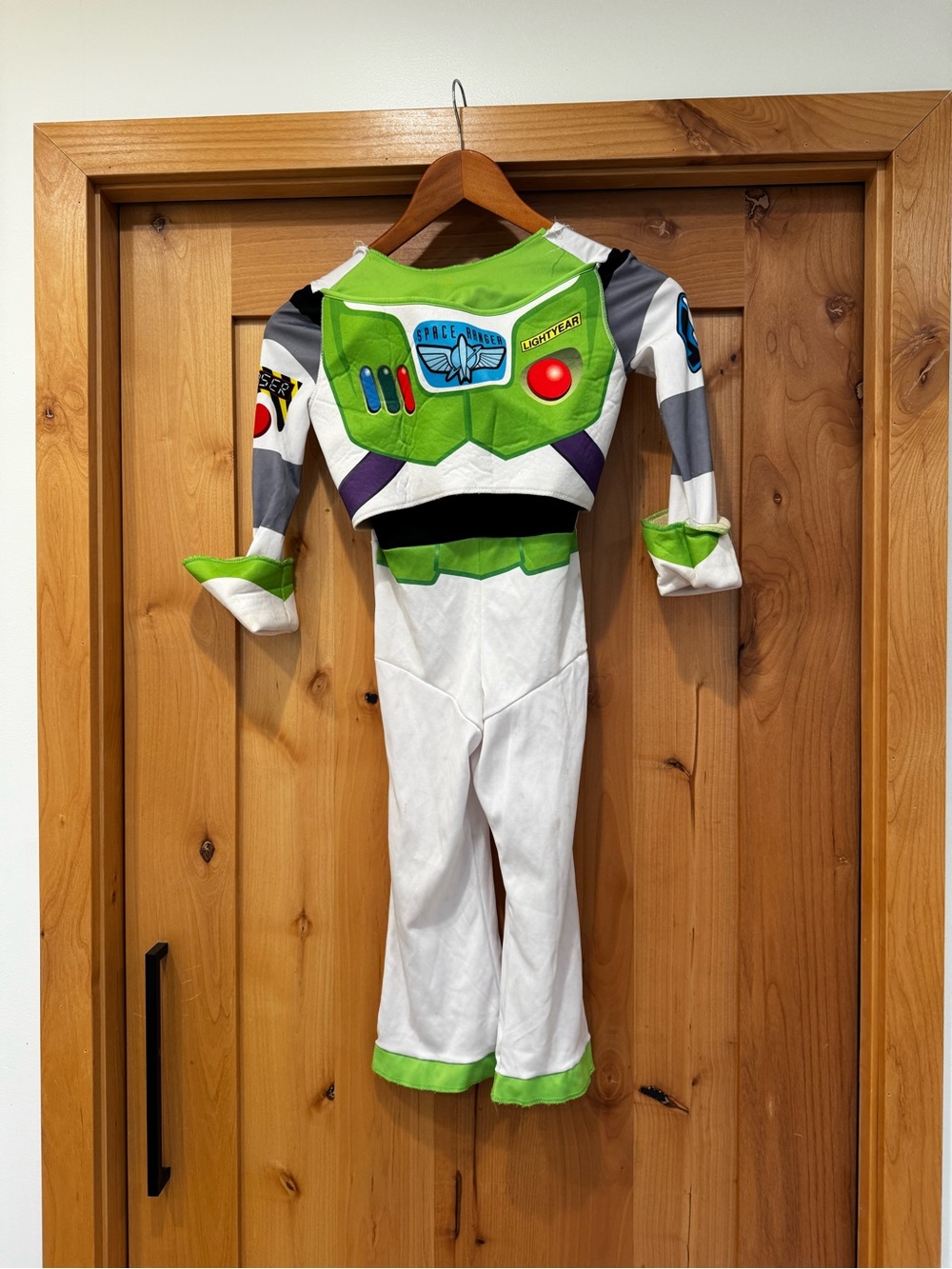 Disney Space Ranger Jumpsuit Costume - Green, White, Purple